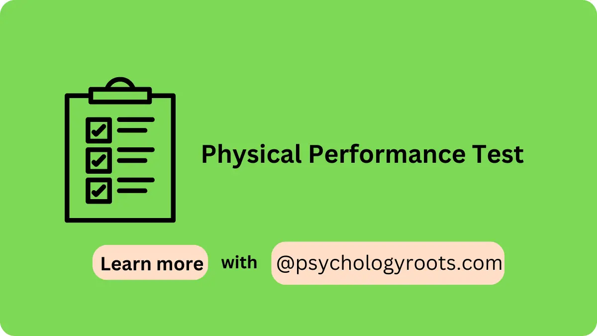 Physical Performance Test
