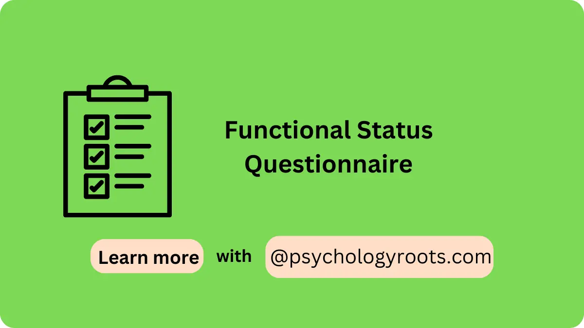Functional Status Questionnaire